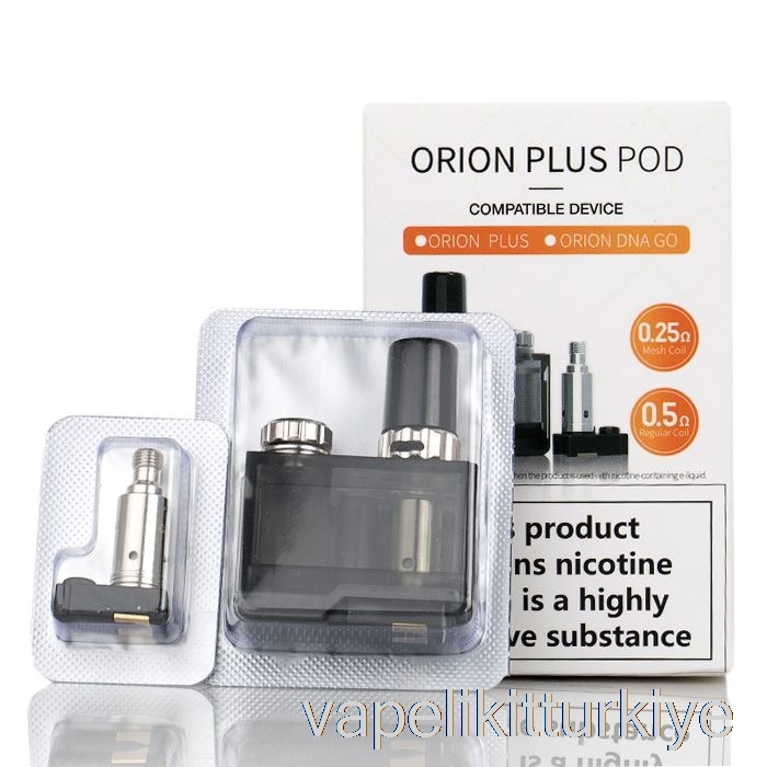 Vape Elektronik Sigara Kayıp Vape Orion Plus Yedek Bölmeler 2.0ml Orion Plus Bölme (bobinlerle Birlikte)